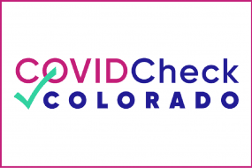 COVID Check Colorado Website Logo