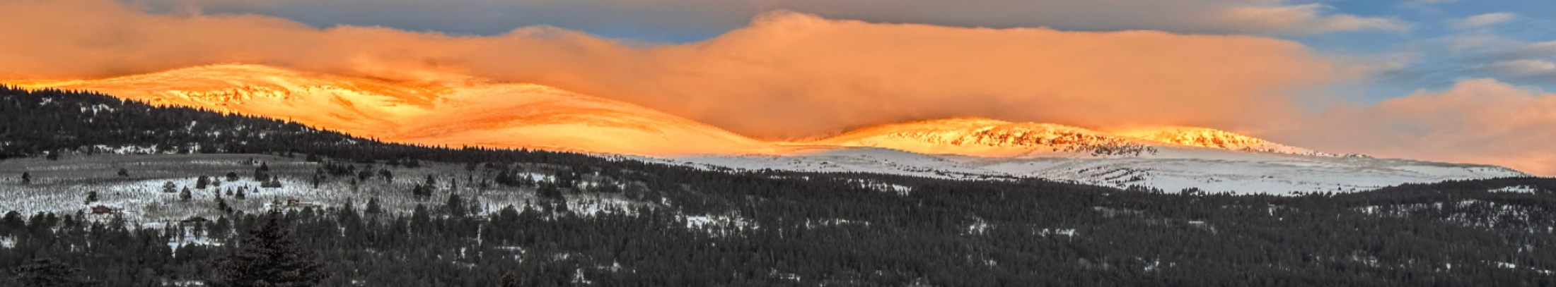 Winter Sunrise in Alma