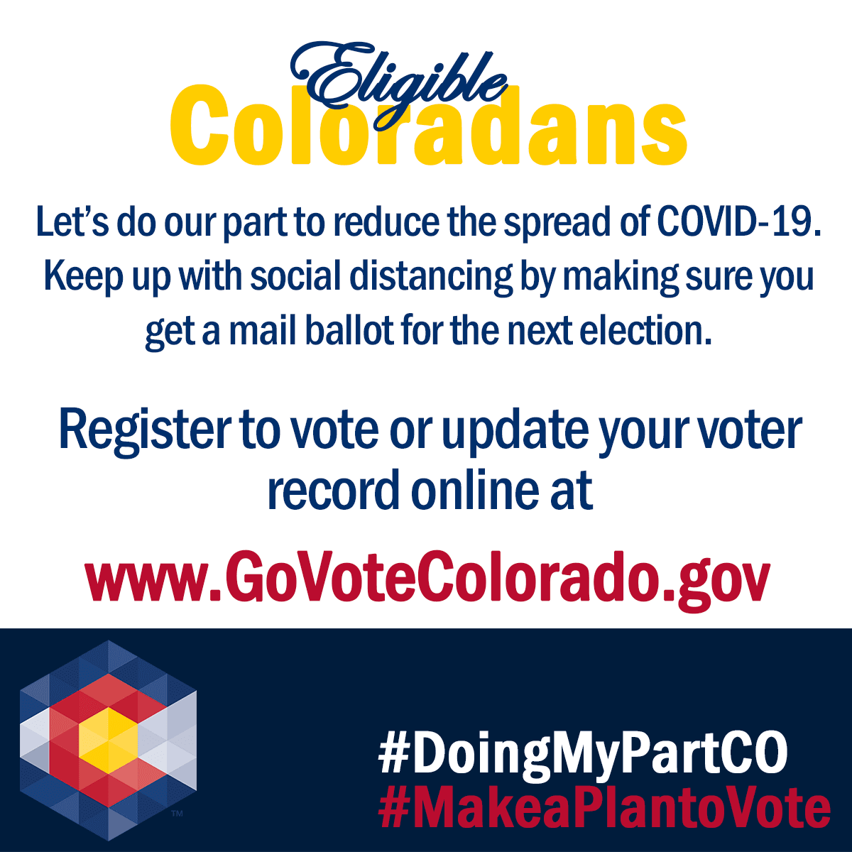 COVID Register or Update