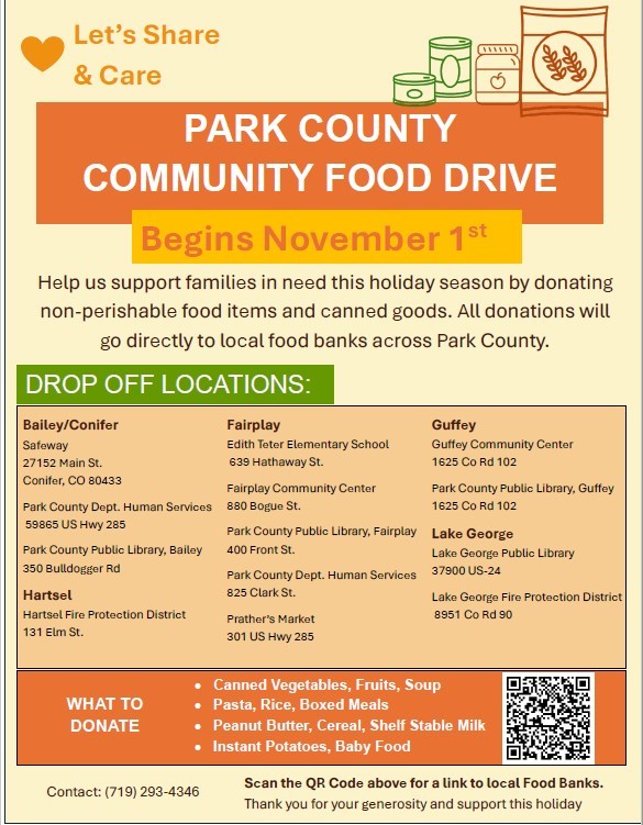 Food assistance flyer